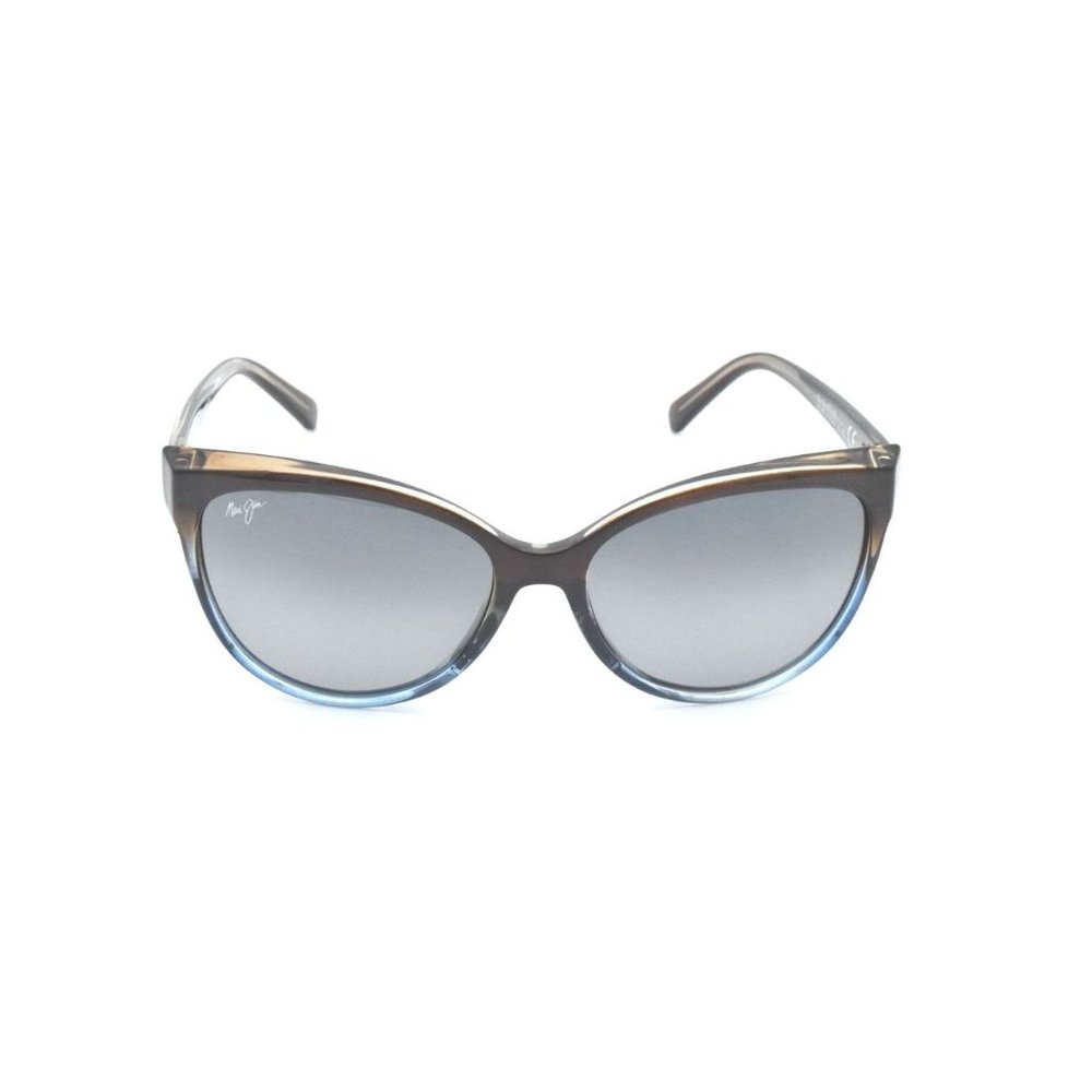 Maui Jim Olu Olu Mj 537-01F Translucent Dark Chocolate/Neutral Grey Pola…